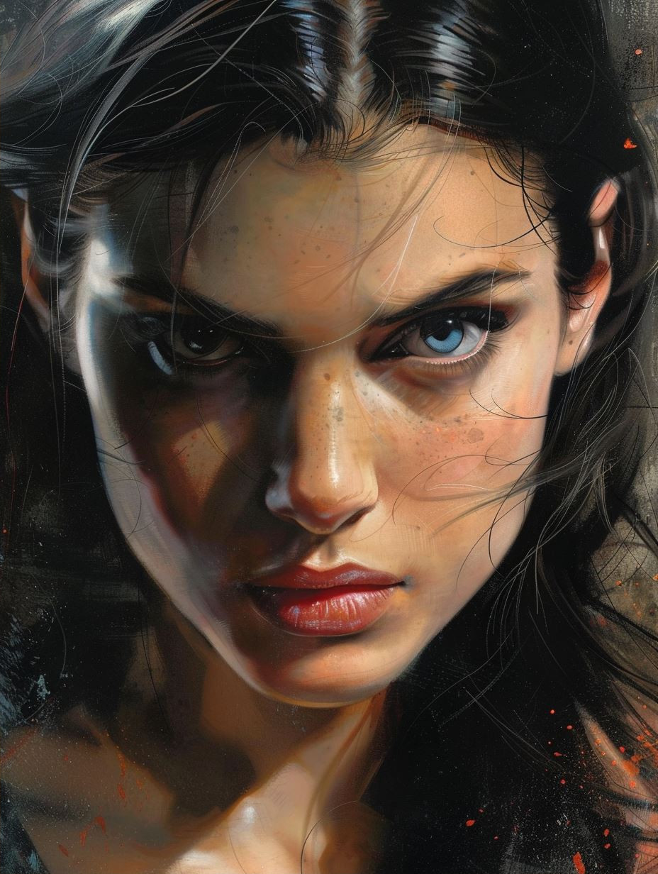 Hyper-Realistic Ethereal Portrait Study