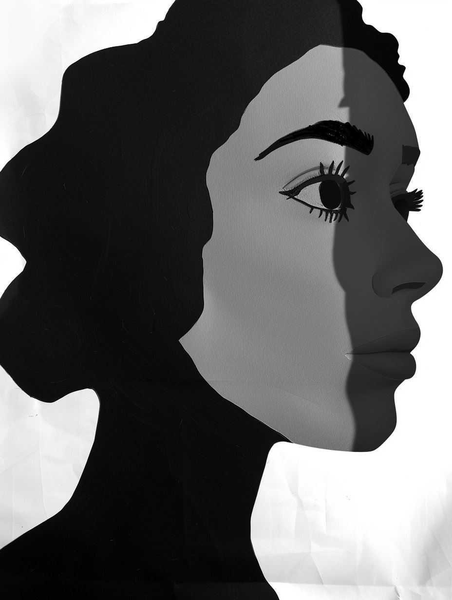 Enchanting Gaze Digital Portrait - Image 4