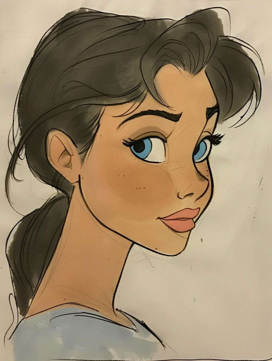 Classic Hand Drawn Animation Sketch - Image 3