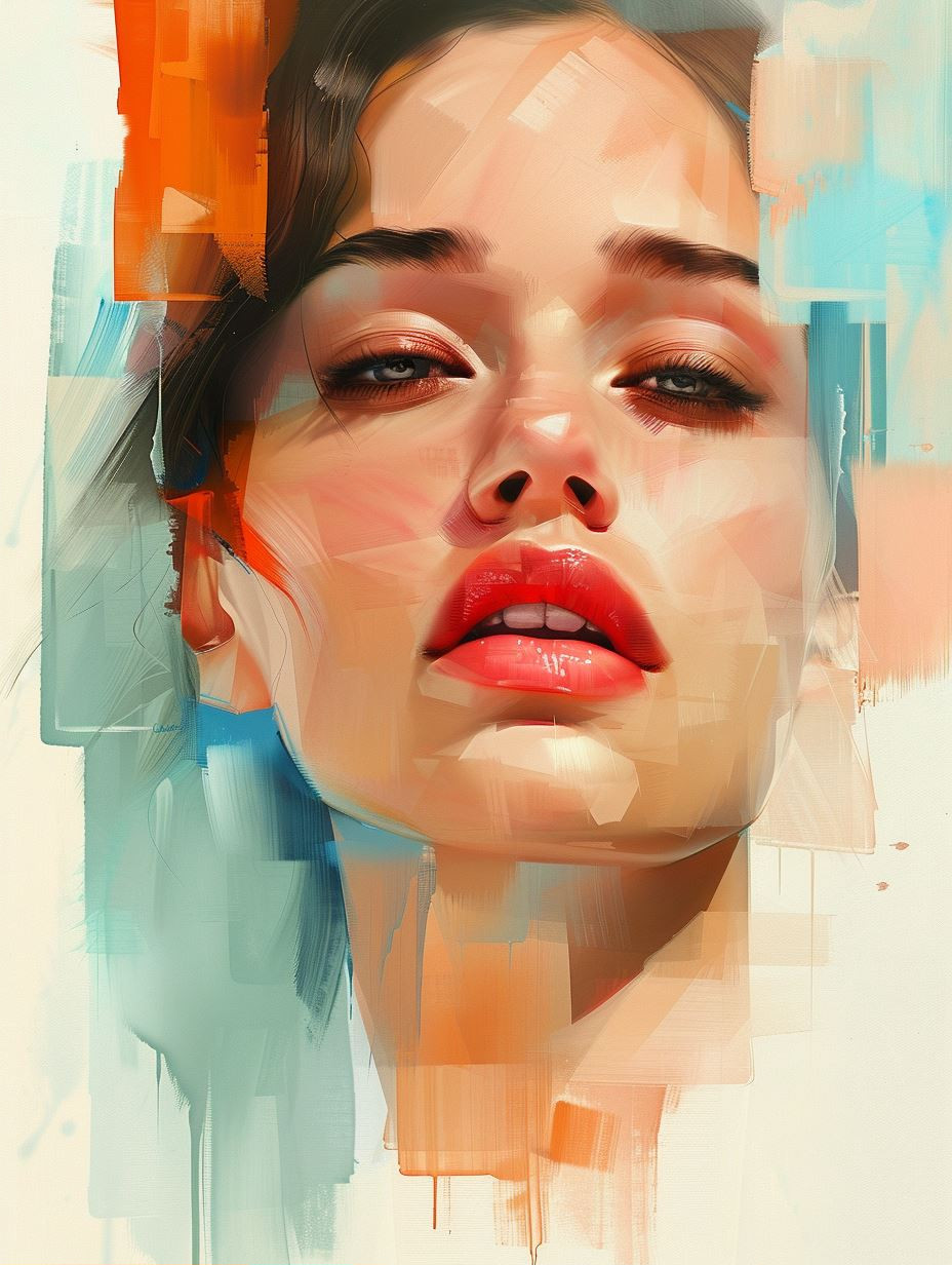 Fragmented Ethereal Beauty