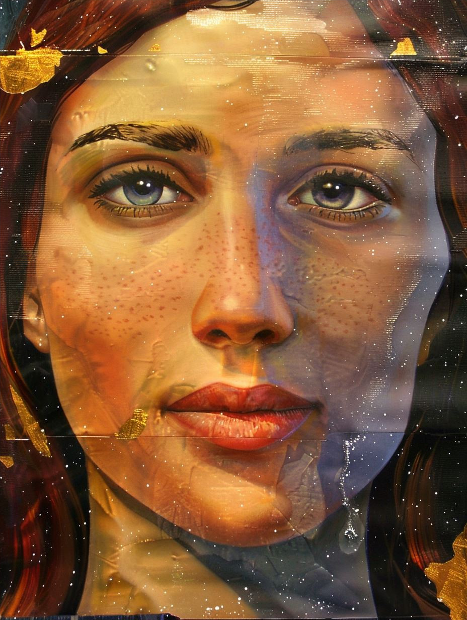 Rainy Gaze Reflection