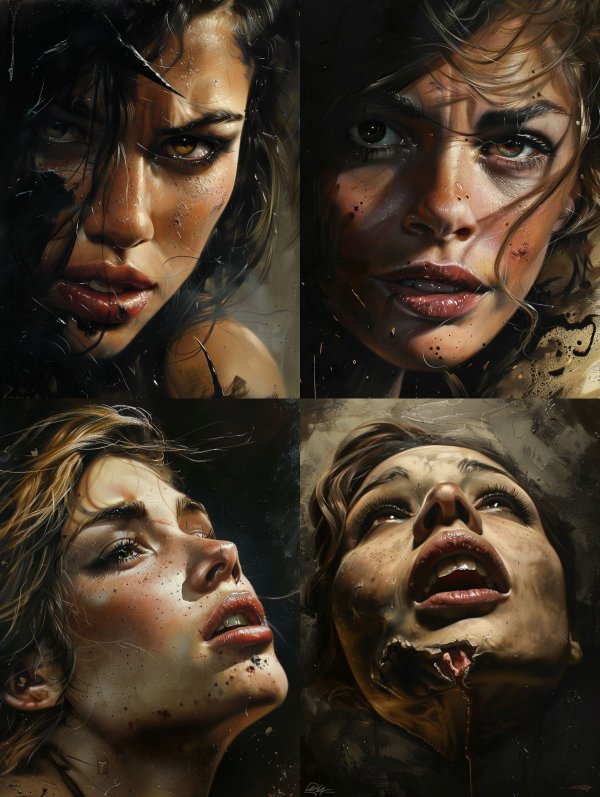 Shadowed Grit Portrait