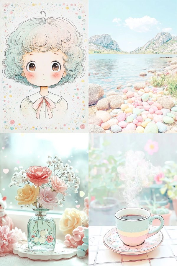 Pastel Dream Portrait