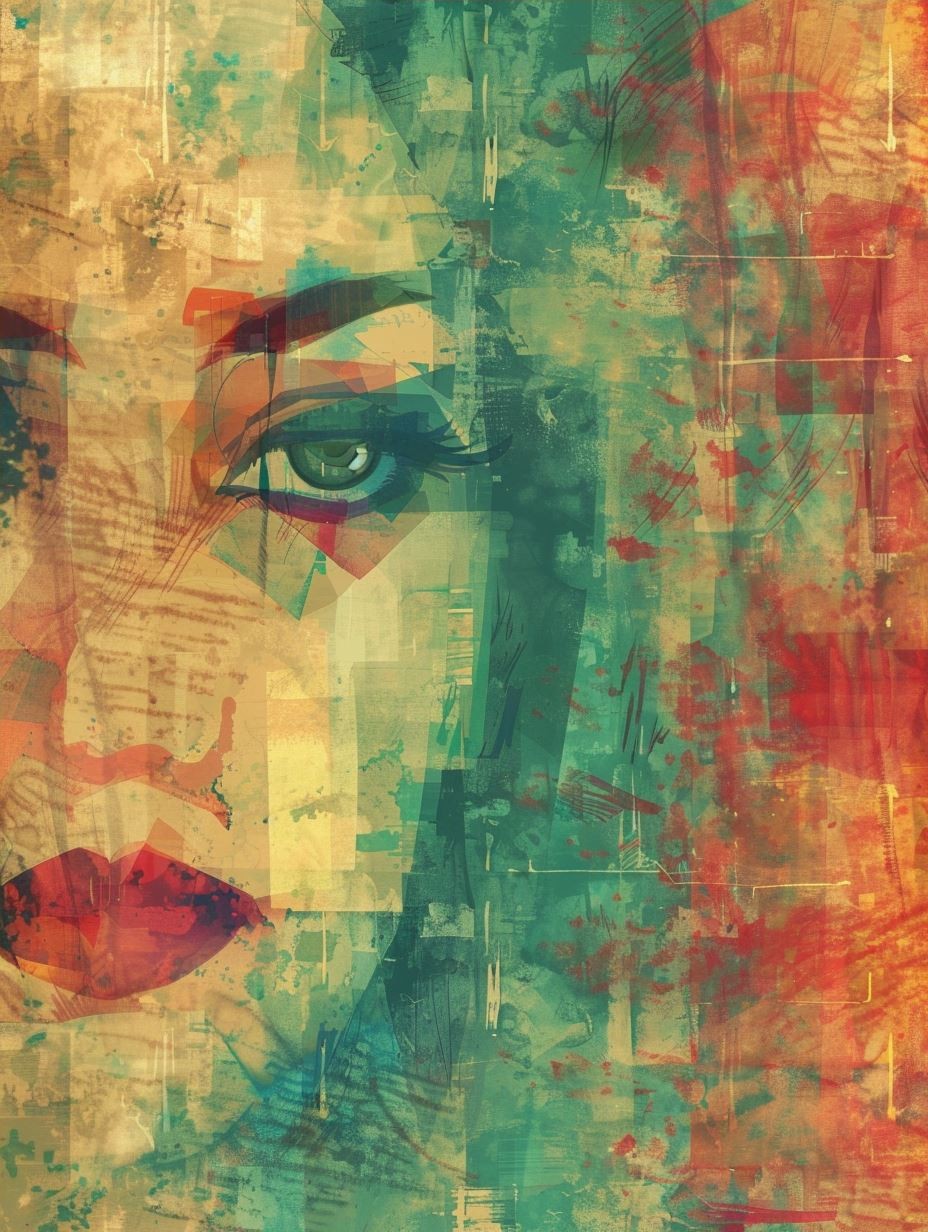 Abstract Distorted Gaze - Image 4