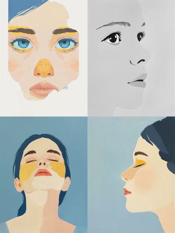 Pastel Dream Portrait