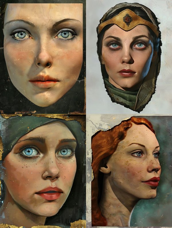 Weathered Ethereal Gaze