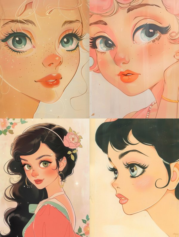 Ethereal Golden Hour Gaze