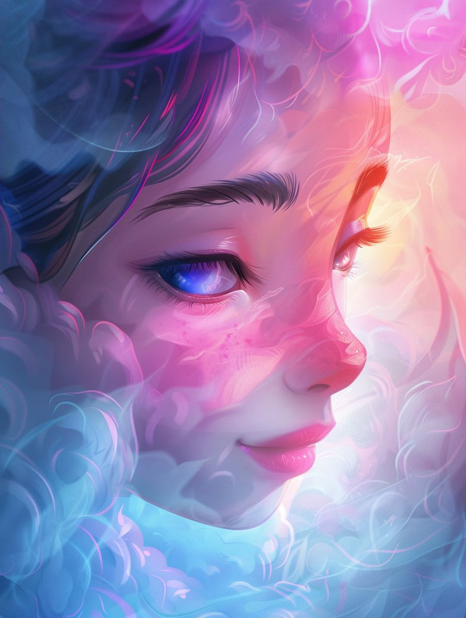 Ethereal Glow of Inner Peace