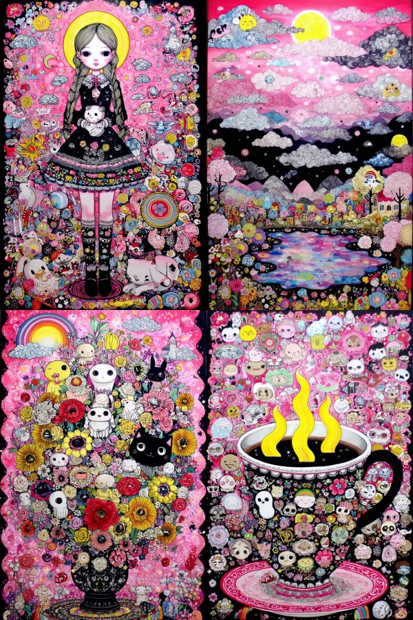 Whimsical Pastel Chaos
