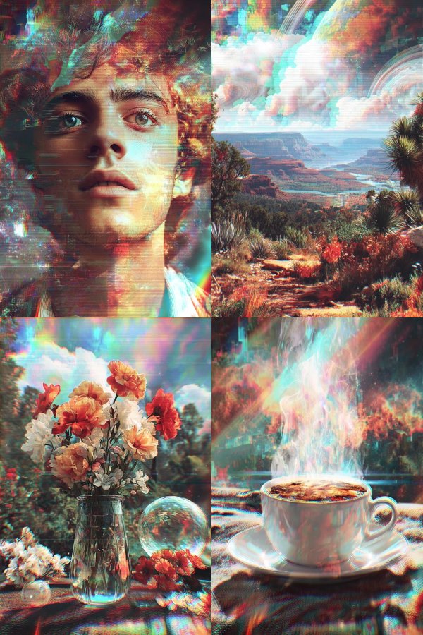 Chromatic Glitch Dream