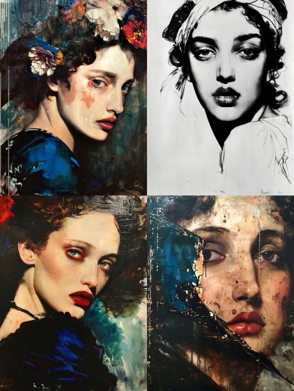 Floral Dream Ethereal Portrait