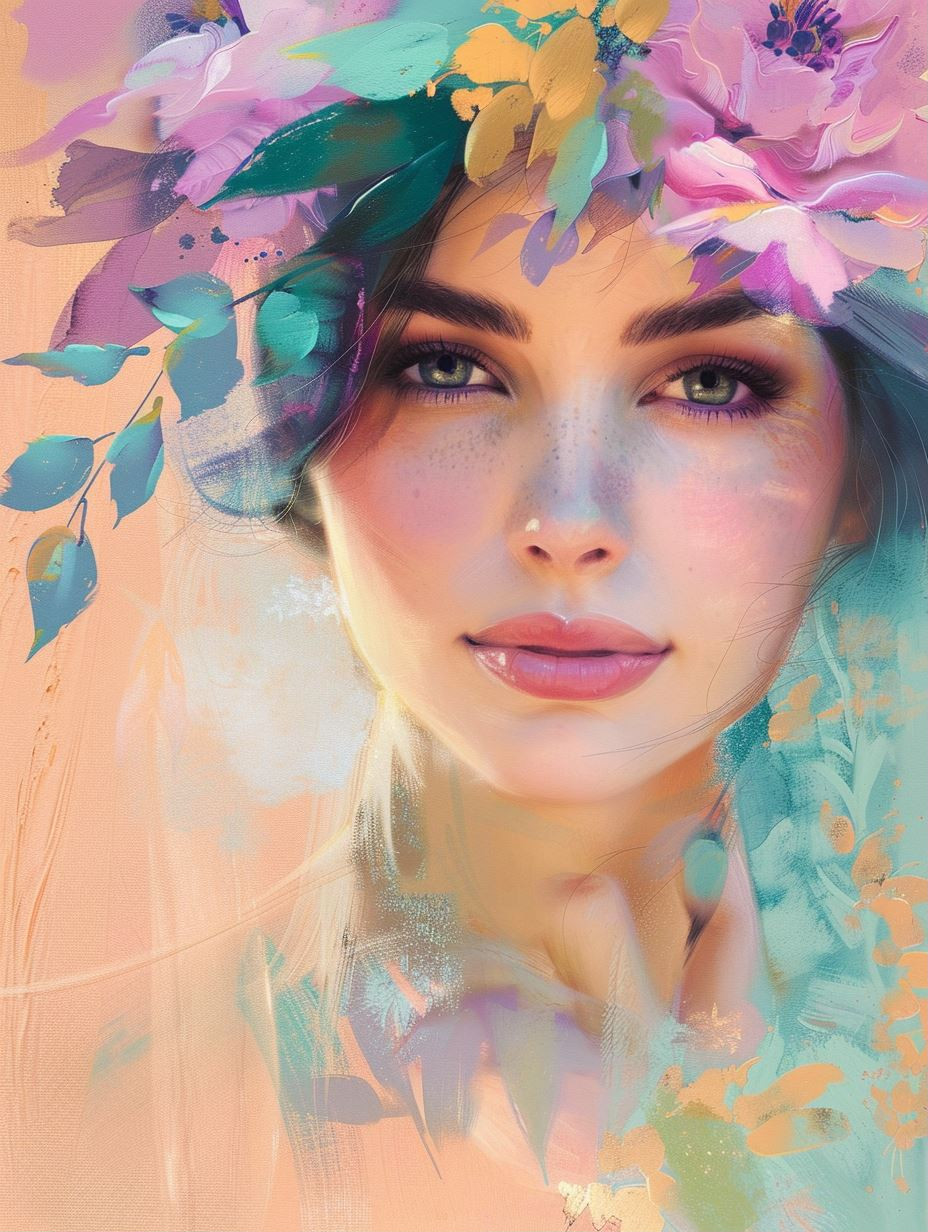 Floral Dream Portrait