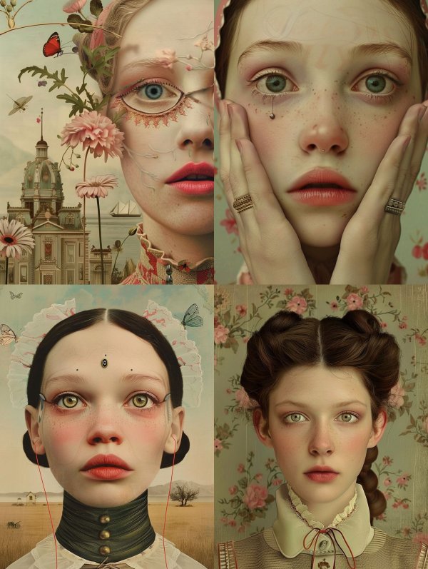 Floral Porcelain Dream