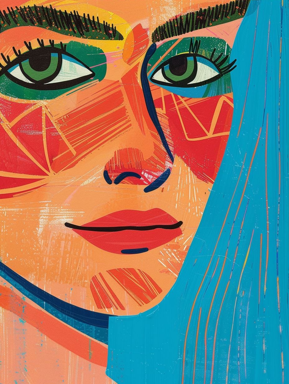 Vibrant Urban Portrait