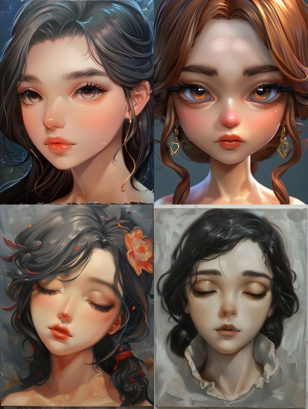 Ethereal Digital Portrait Glow