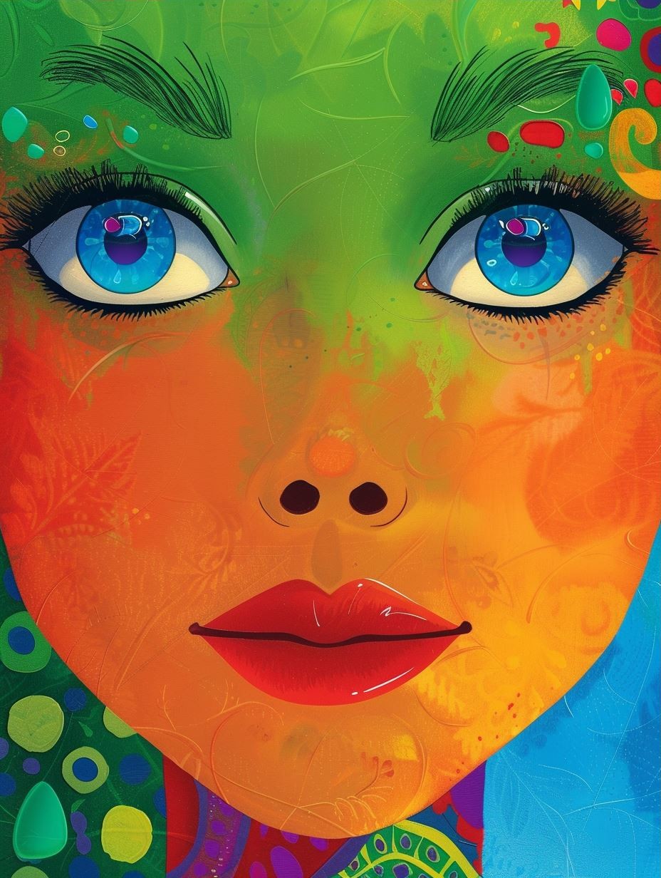 Chromatic Soul Portrait