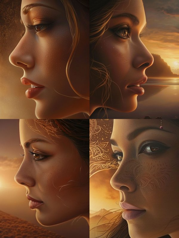 Golden Ethereal Glow