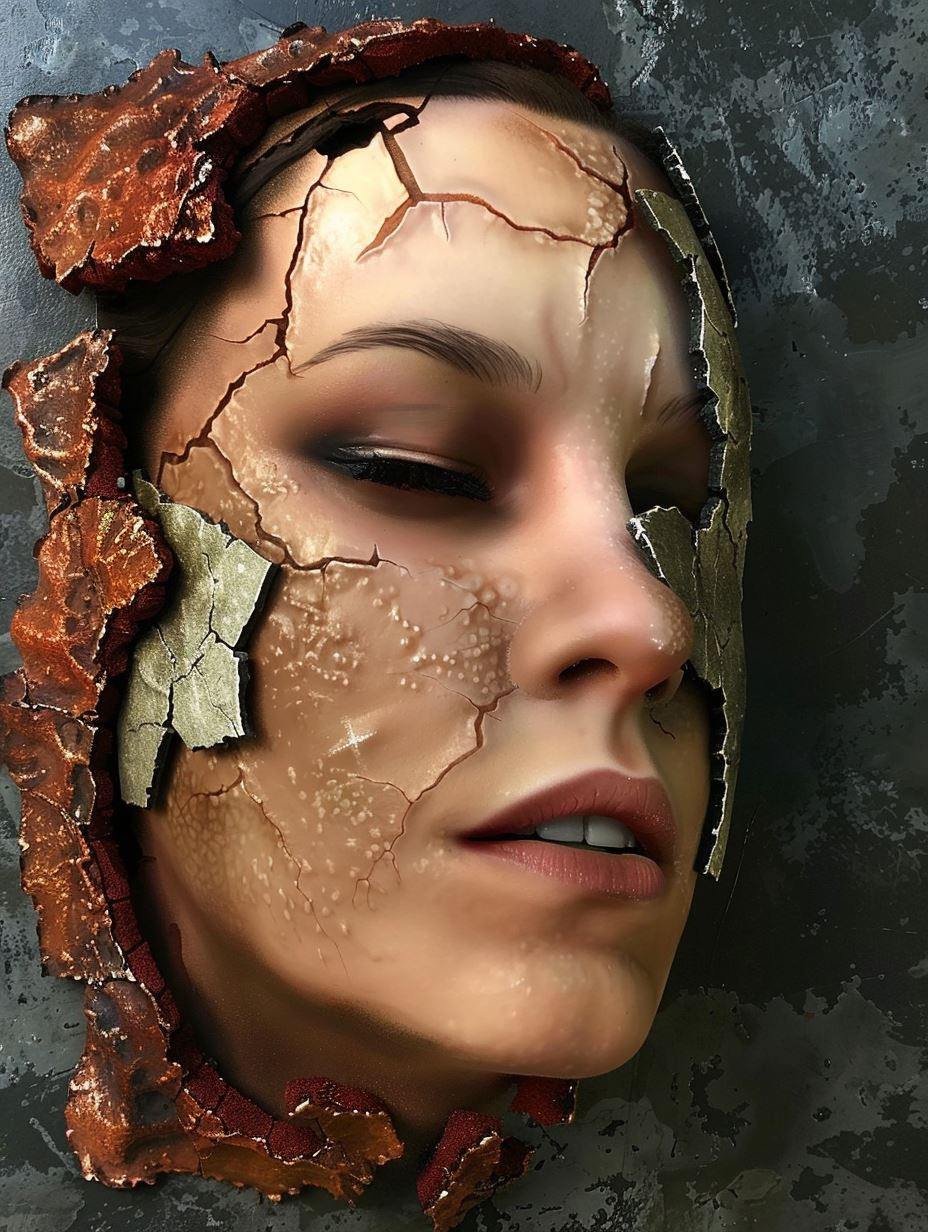 Weathered Soul in Rain
