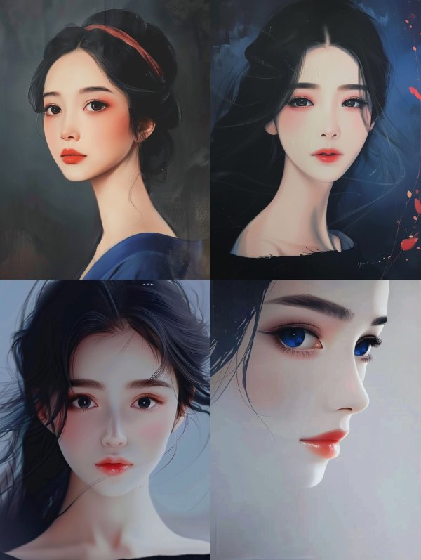 Ethereal Asian Portraiture Study