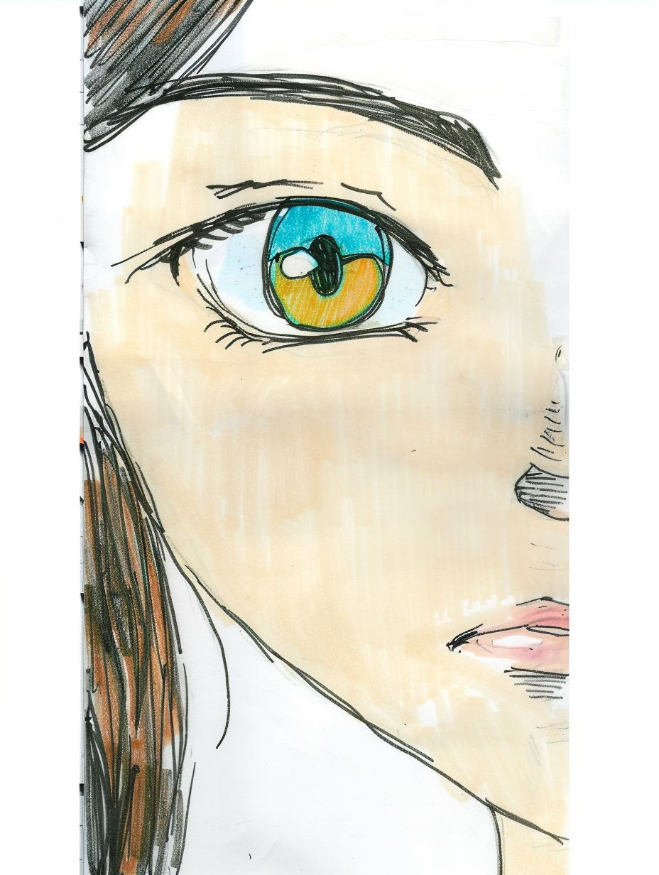 Soft Pastel Dreamy Portrait - Image 4