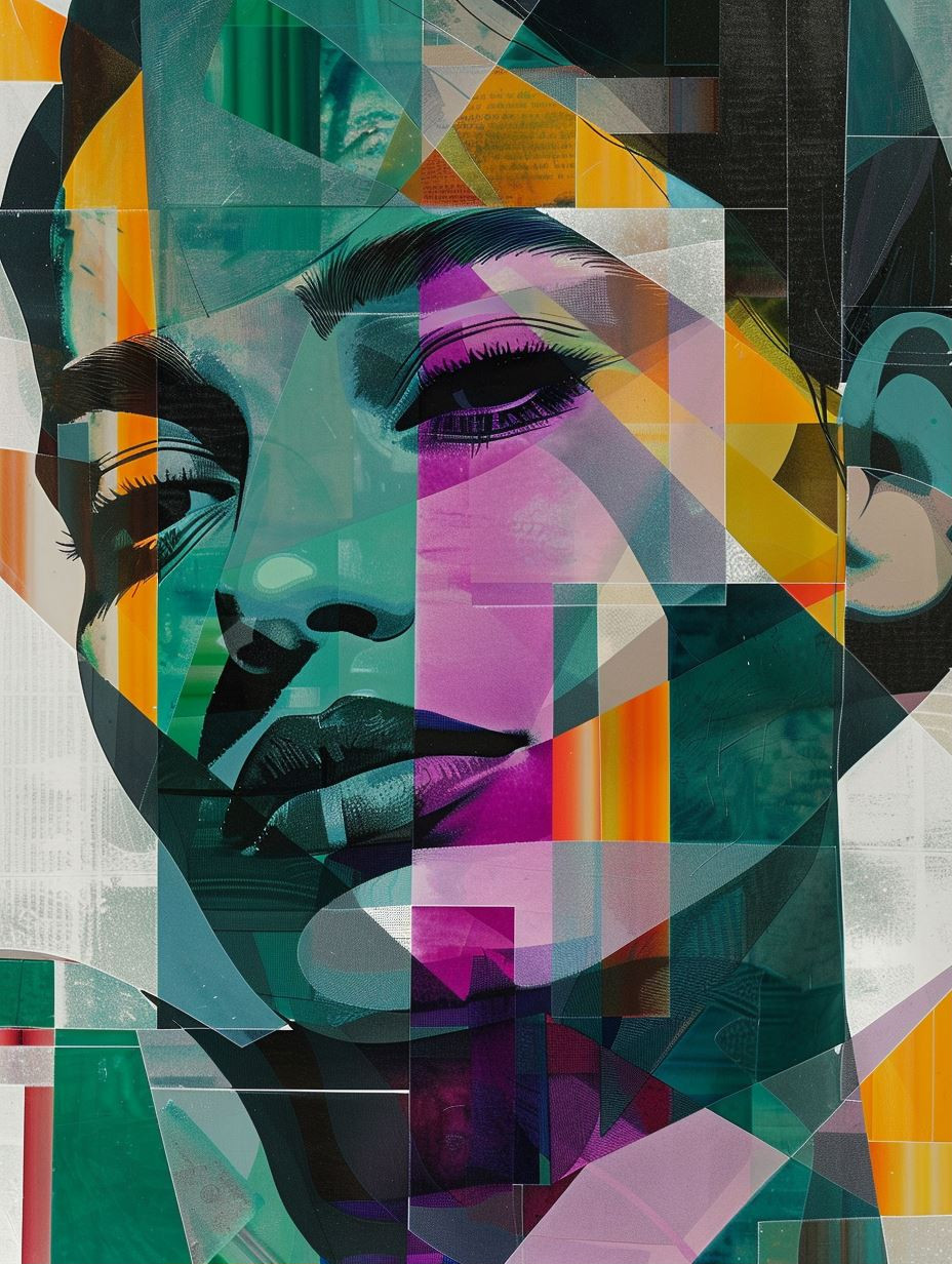 Prismatic Fragments of a Face