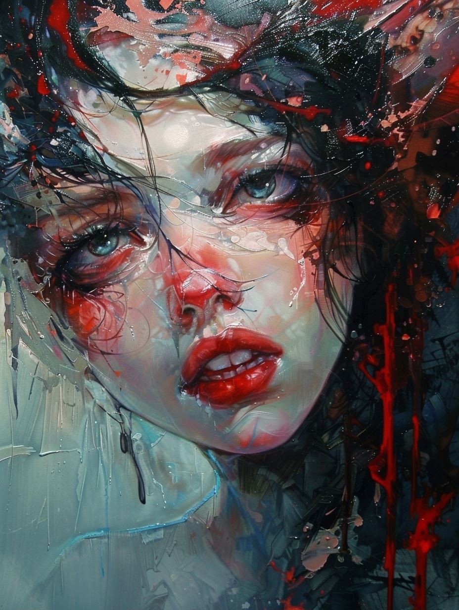 Crimson Chaos Portrait 2