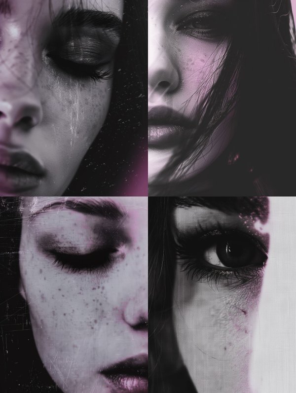 Ethereal Violet Silence