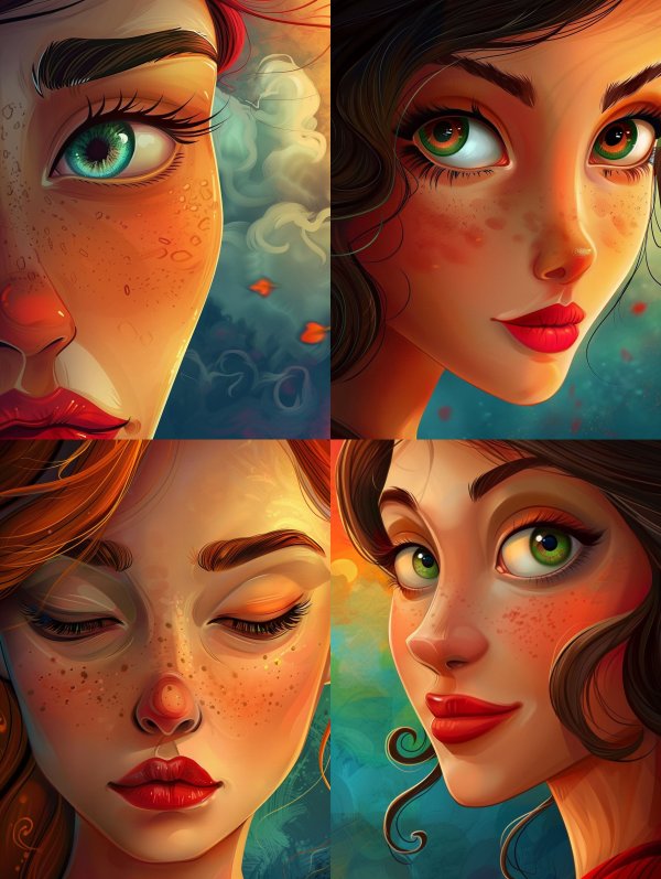 Ethereal Gaze of Autumnal Dreams
