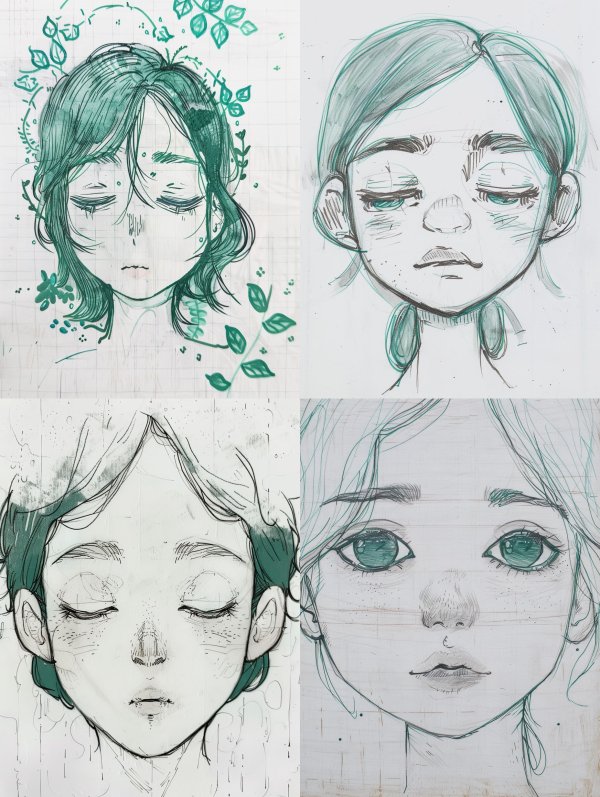Emerald Dream Sketch