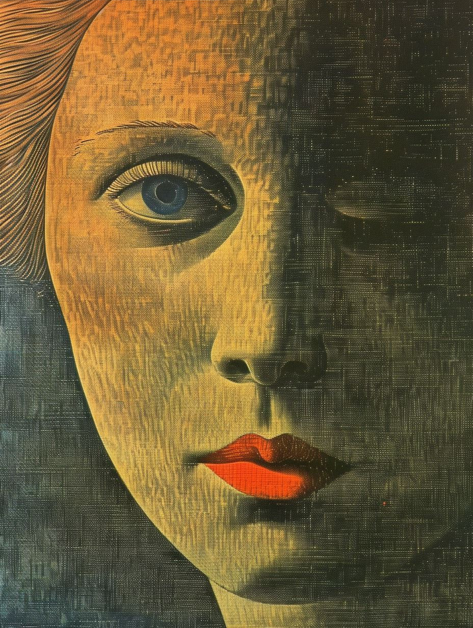 Etched Shadows of a Gaze