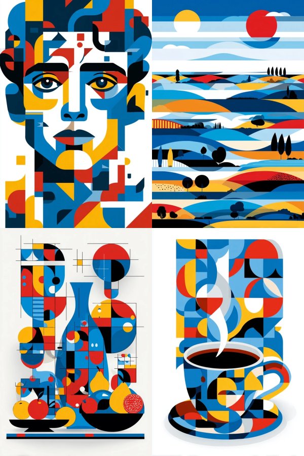 Geometric Prism Portrait