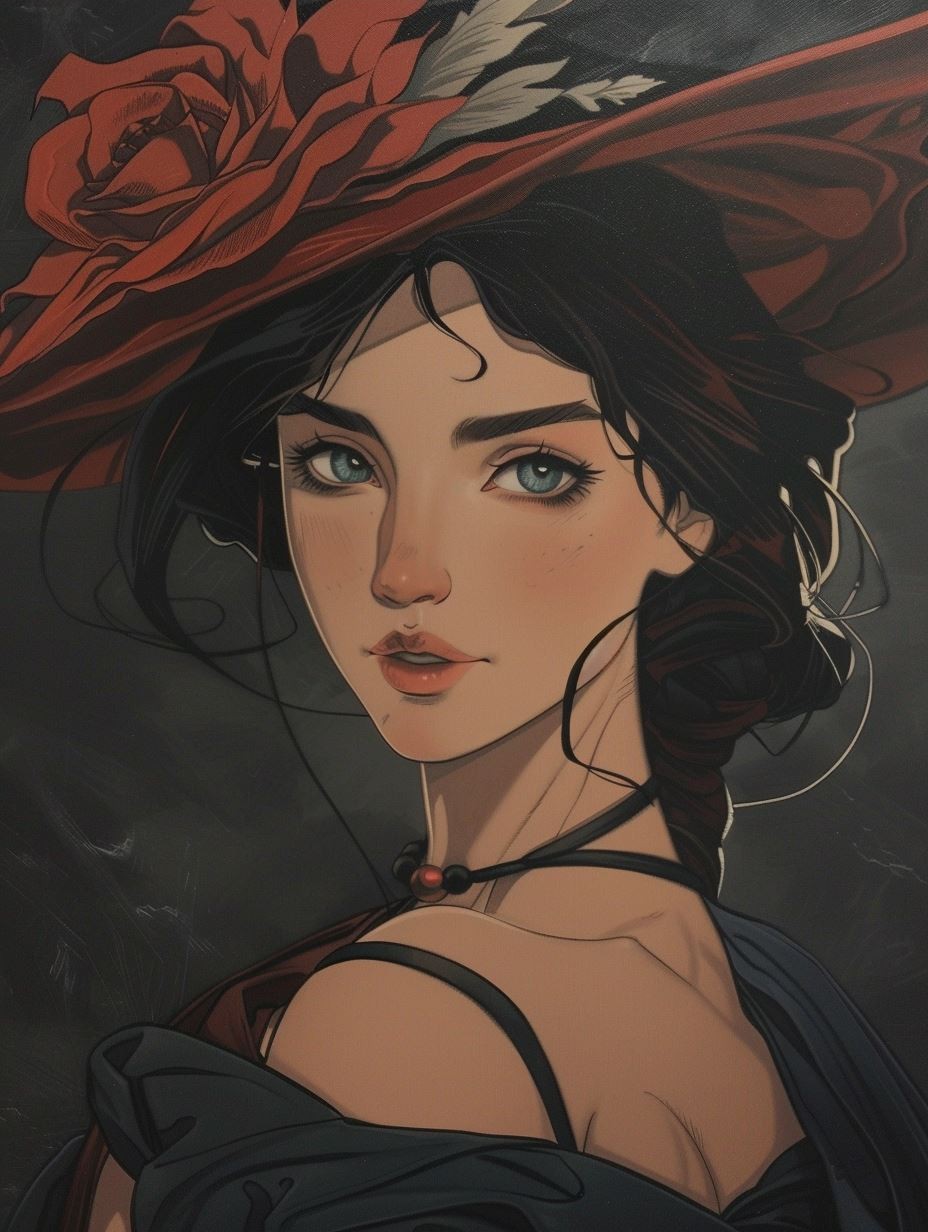 Crimson Shadow Gaze - Image 3