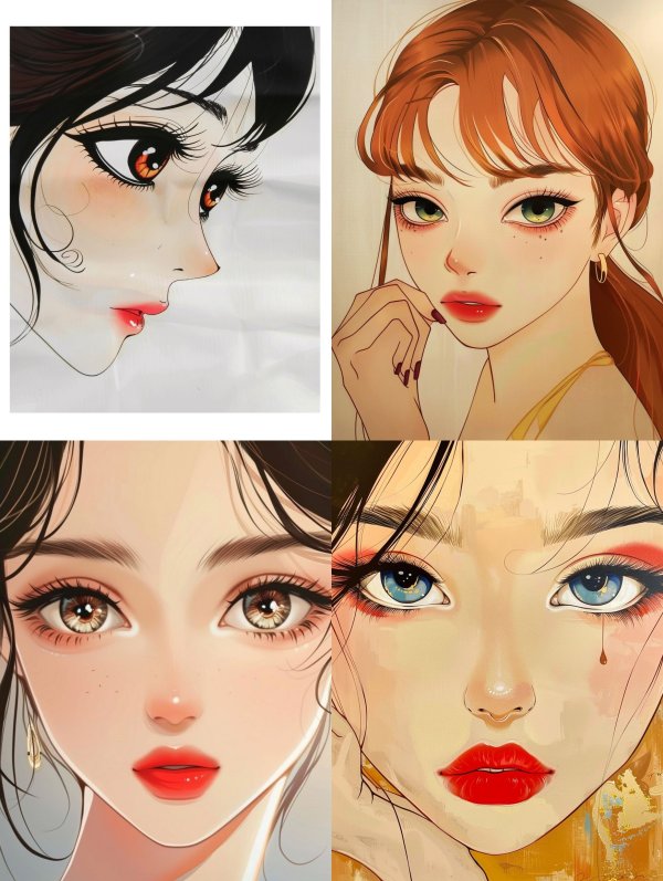 Ethereal Manga Gaze