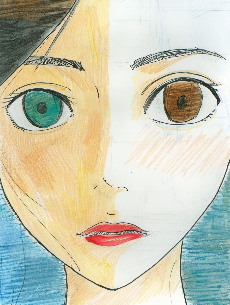 Soft Pastel Dreamy Portrait - Image 2
