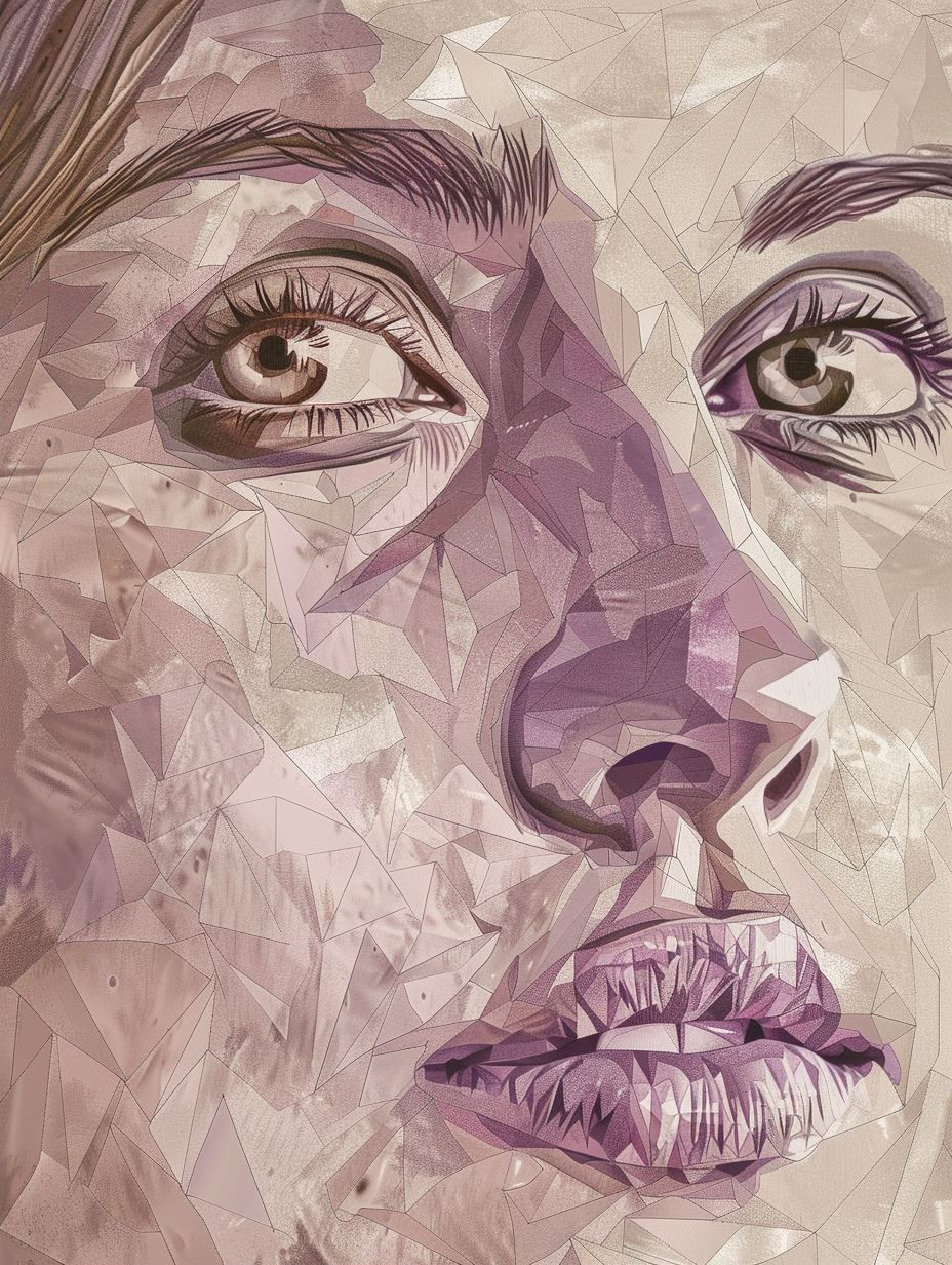 Organic Topographic Portrait Study