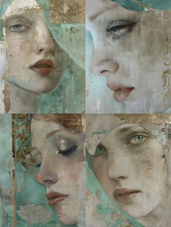Ethereal Gilded Fragments