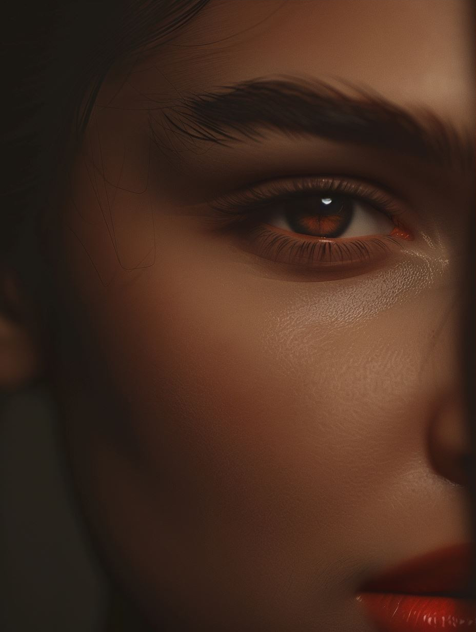 Golden Hour Dewy Portrait