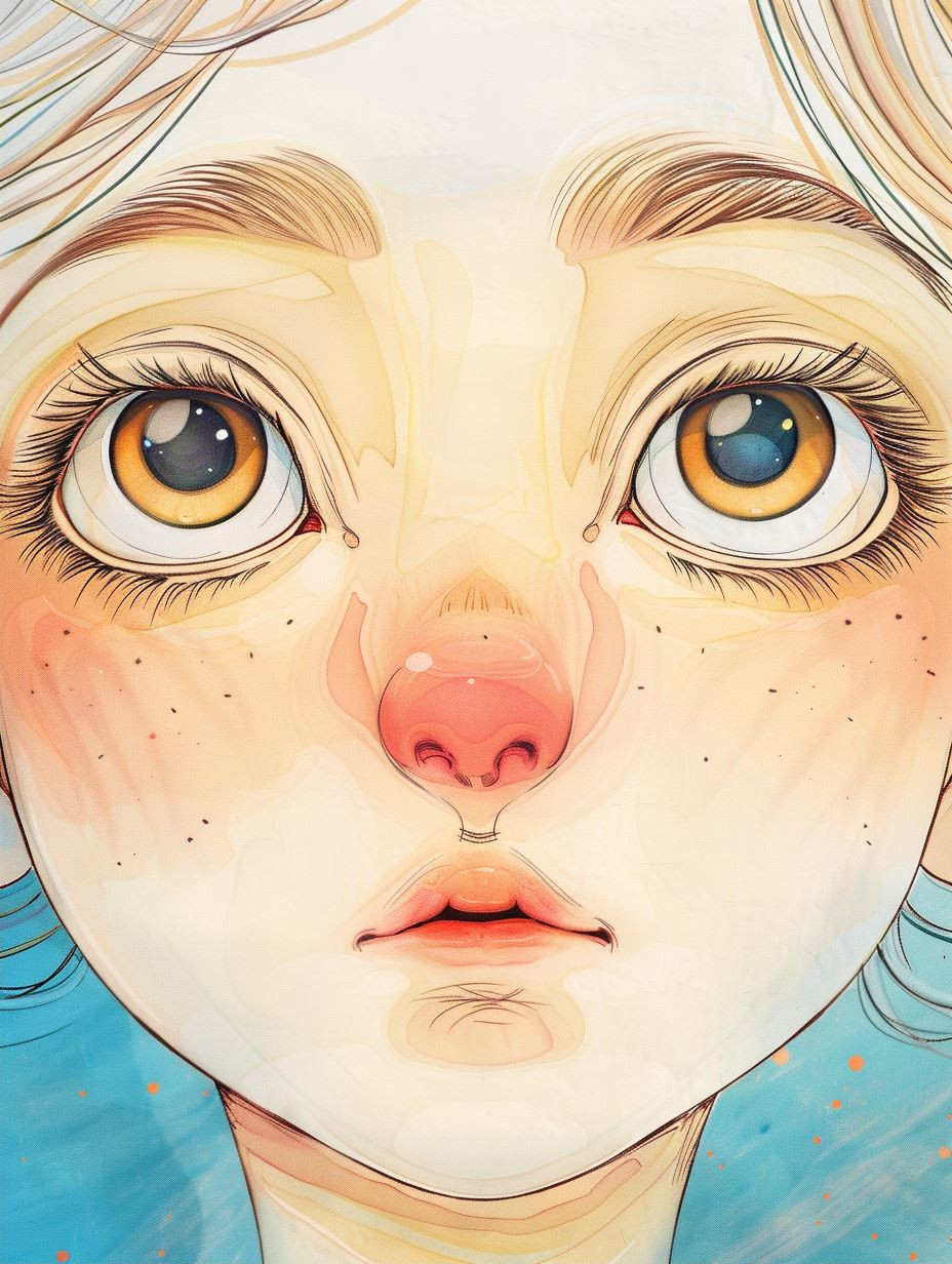 Luminous Ethereal Portrait Study