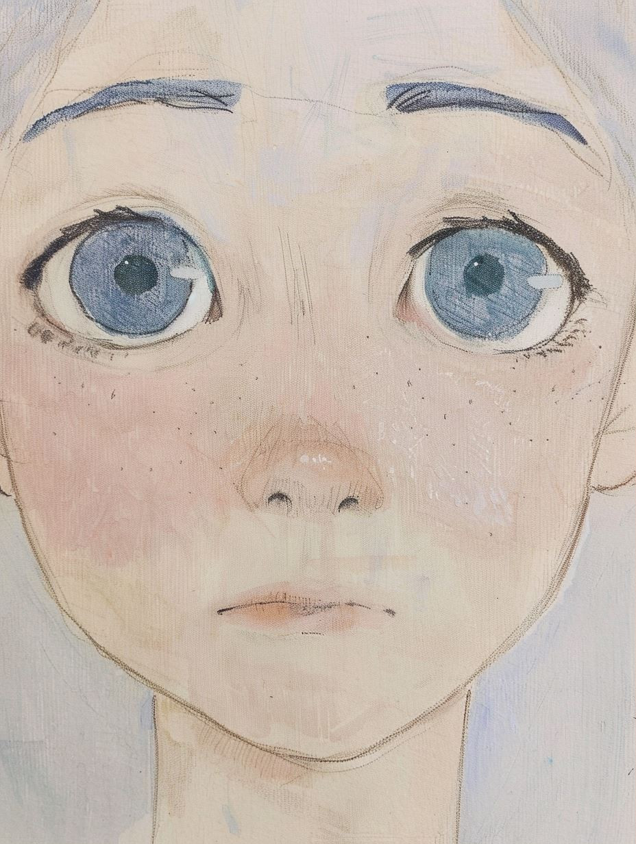 Ethereal Pastel Child Portrait