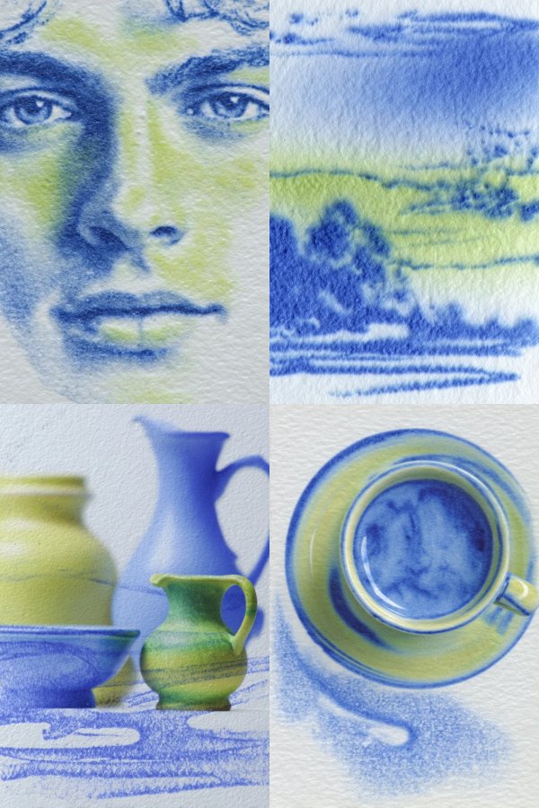 Azure Dream Portrait