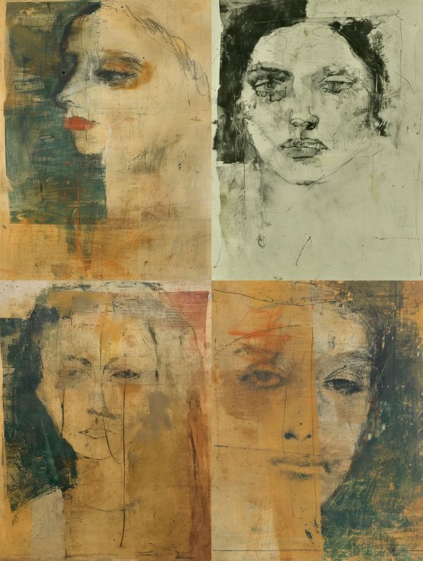 Fragmented Echoes of a Face