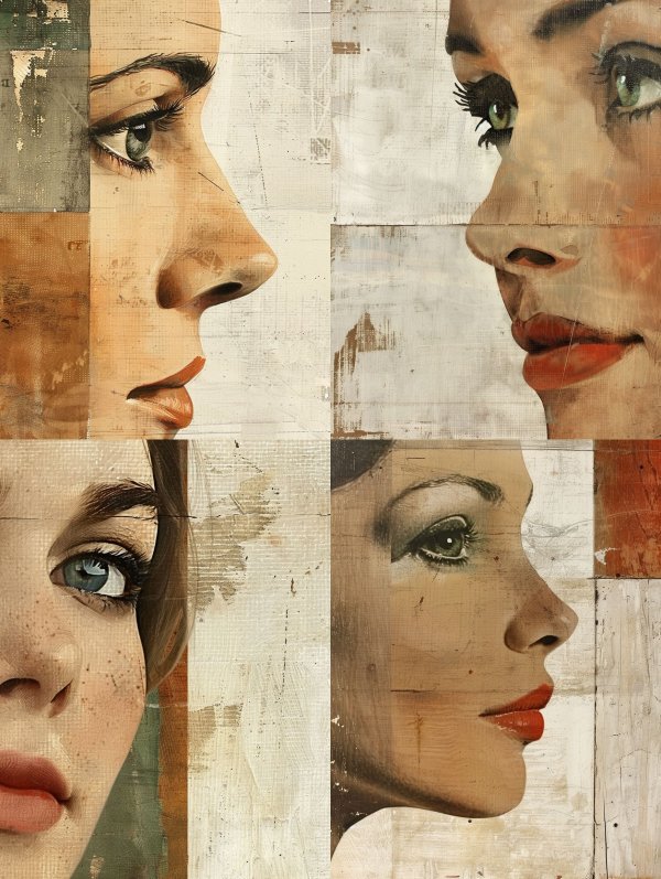 Fragmented Soul Portrait