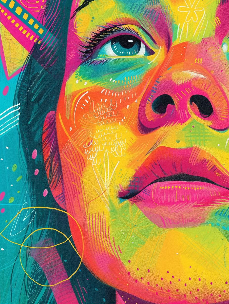 Vibrant Neon Soul