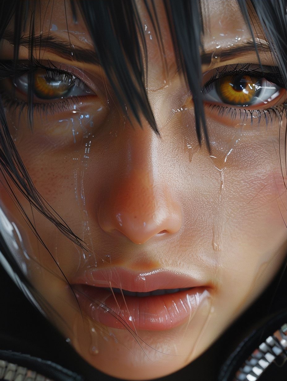 Dewy Neon Gaze