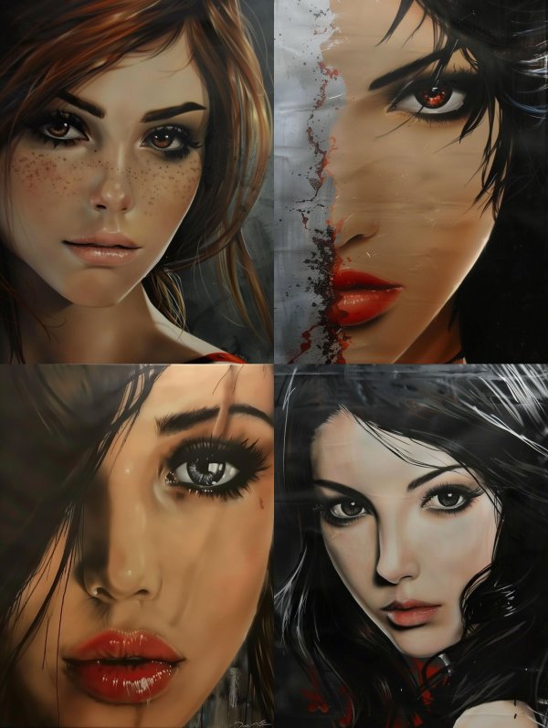Amber Glow Portrait