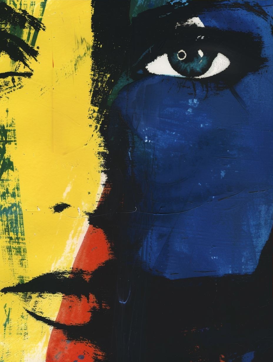 Chromatic Fragment Portrait