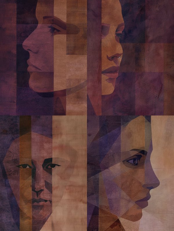 Fragmented Soul Portrait 6