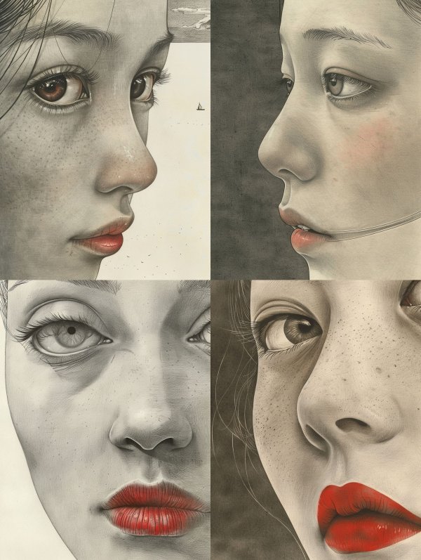 Ethereal Graphite Gaze
