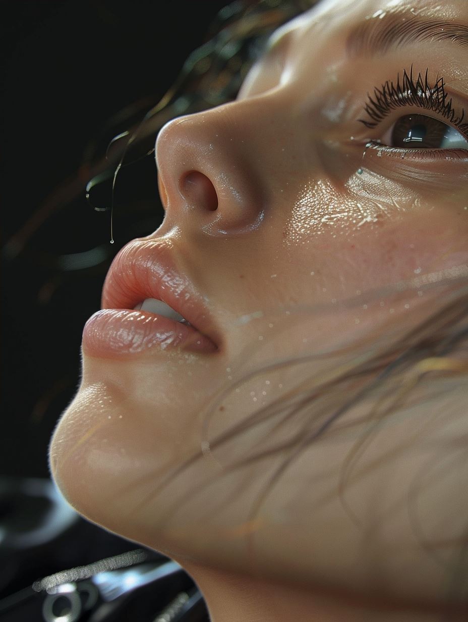 Dewy Neon Gaze