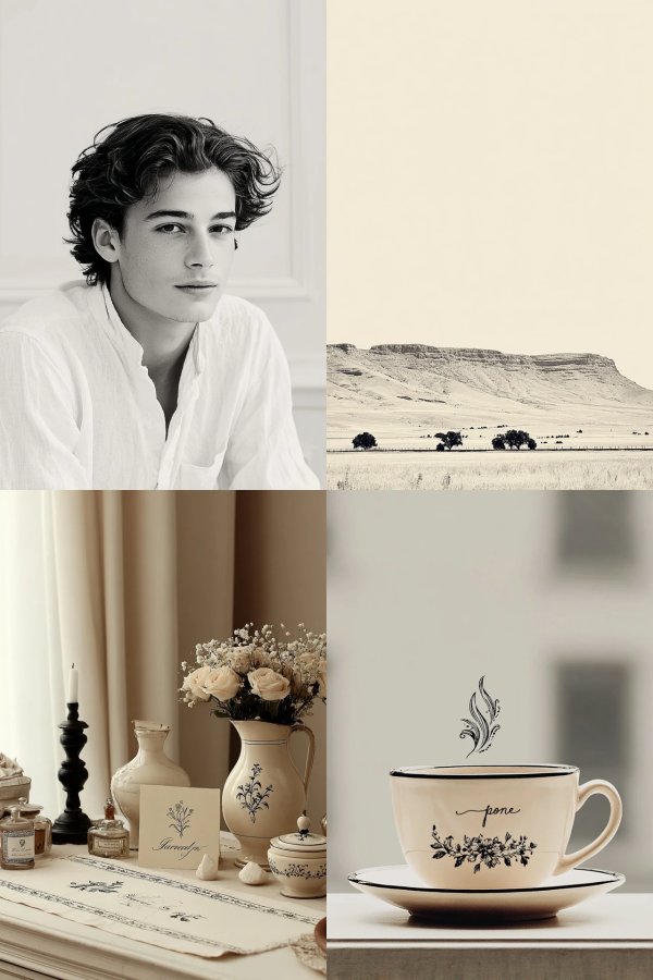 Timeless Monochrome Grace